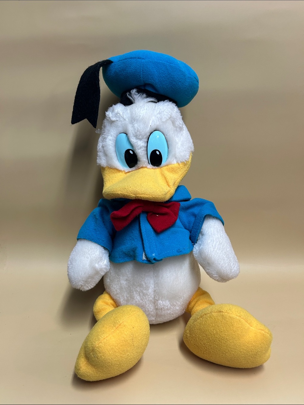 Walt Disney Parks VINTAGE DONALD DUCK Plush Stuffed Animal 16 inches